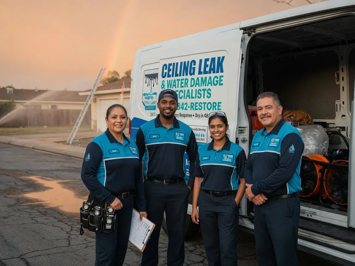 Ceiling Leak Cleanup company in Hamburg, LA