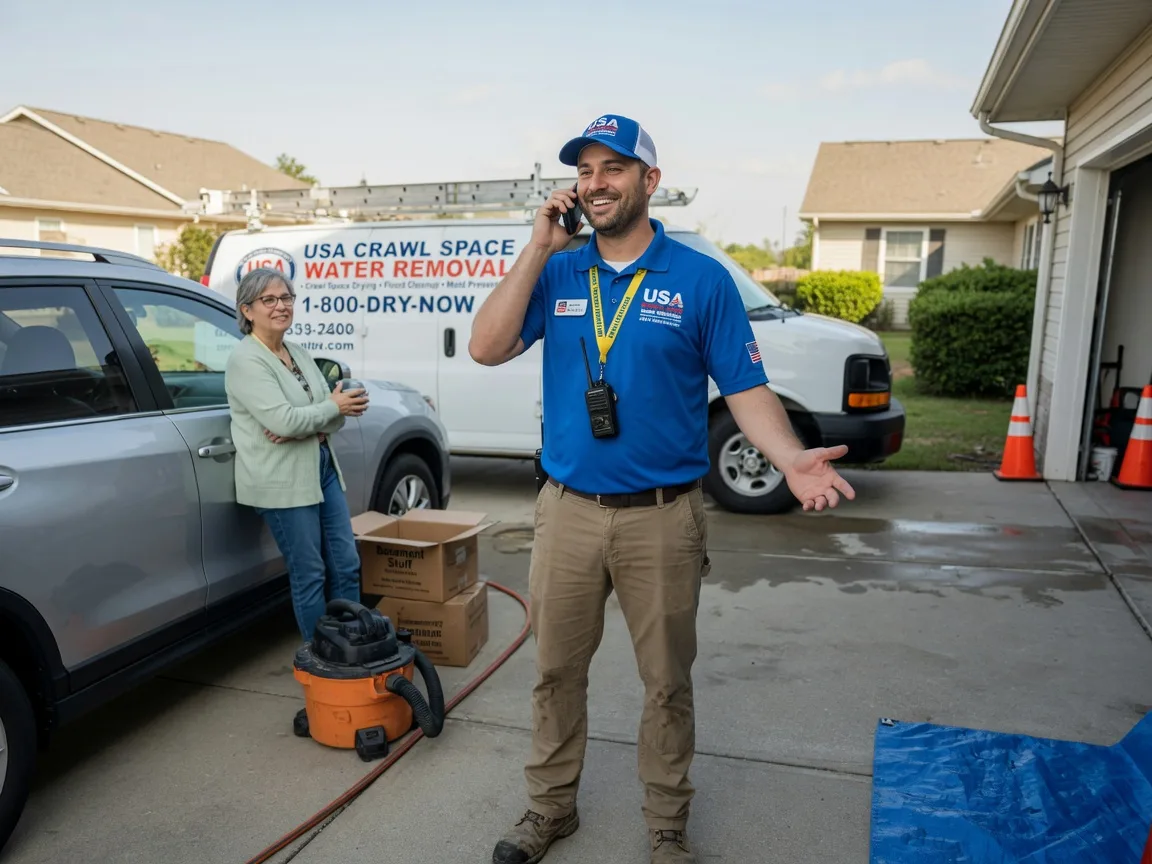 Crawl Space Water Removal Hamburg, LA FAQs